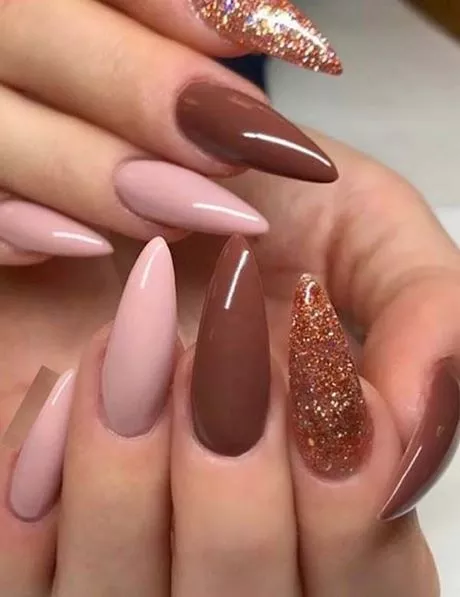 pink-and-brown-nail-designs-35_5-12 Modele de unghii roz și maro