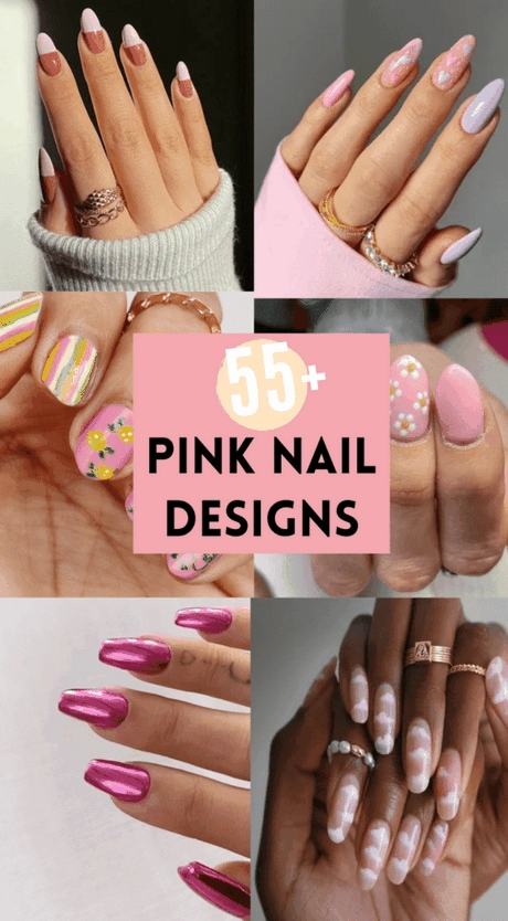 pink-and-gold-nails-short-88_3-13 Unghii roz și auriu scurte