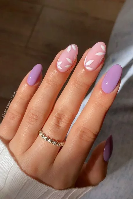 pink-and-purple-nail-ideas-96_10-4 Idei de unghii roz și violet