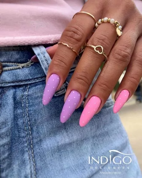 pink-and-purple-nail-ideas-96_11-5 Idei de unghii roz și violet