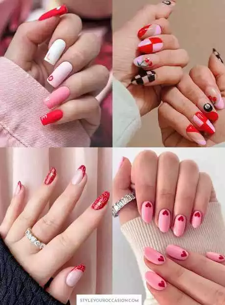 pink-and-red-nails-designs-49_9-19 Modele de unghii roz și roșii