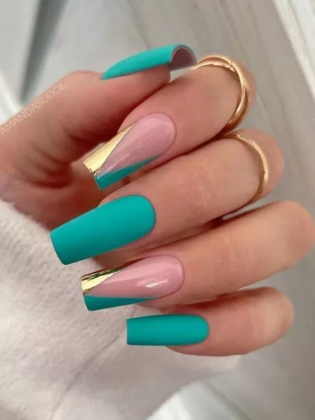 pink-and-teal-nail-ideas-73_11-5 Idei de unghii roz și teal