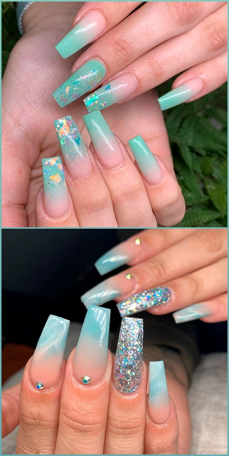 pink-and-teal-ombre-nails-95_2-10 Unghii ombre roz și teal