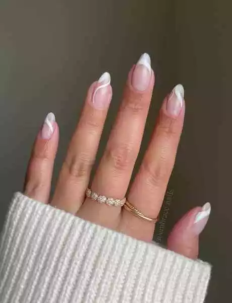 pink-and-white-french-tip-almond-84-1 Roz și alb franceză sfat migdale