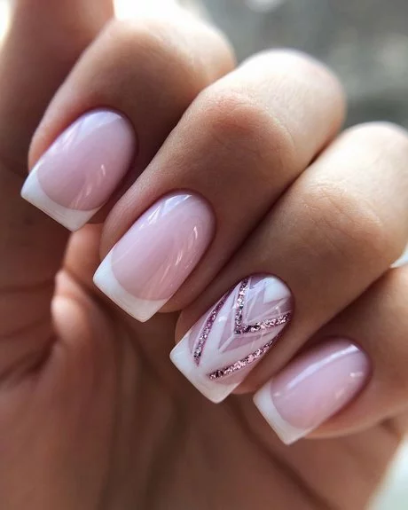 pink-and-white-french-tip-with-glitter-91_9-17 Sfat francez roz și alb cu sclipici