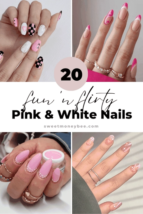 pink-and-white-nails-with-diamonds-45_2-12 Unghii roz și albe cu diamante