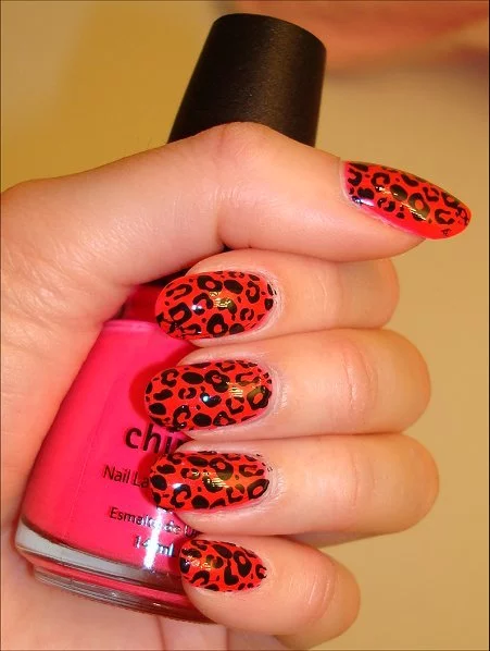 pink-cheetah-nail-designs-21_11-3 Modele de unghii ghepard roz