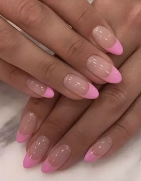 pink-french-tip-nail-23_11-5 Roz Franceză sfat unghii