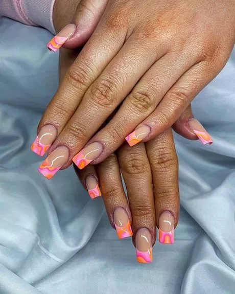 pink-french-tip-nail-23_14-8 Roz Franceză sfat unghii
