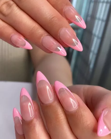 pink-french-tip-nail-23_5-13 Roz Franceză sfat unghii