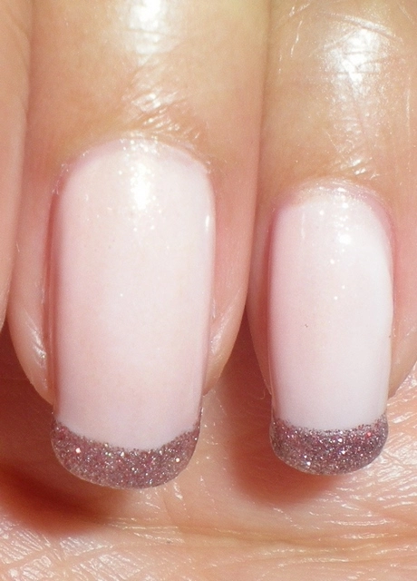 pink-glitter-french-tip-nails-16-2 Roz sclipici Franceză sfat unghii