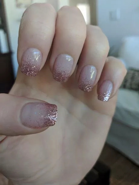 pink-glitter-french-tip-nails-16_5-10 Roz sclipici Franceză sfat unghii