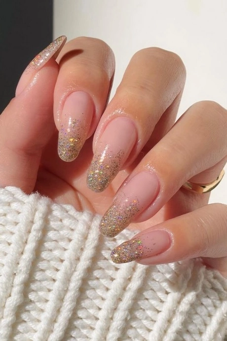 pink-gold-ombre-nails-46-2 Unghii Ombre din aur roz