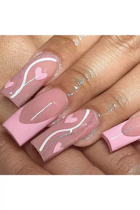 pink-heart-acrylic-nails-54_12-5 Unghii acrilice cu inimă roz