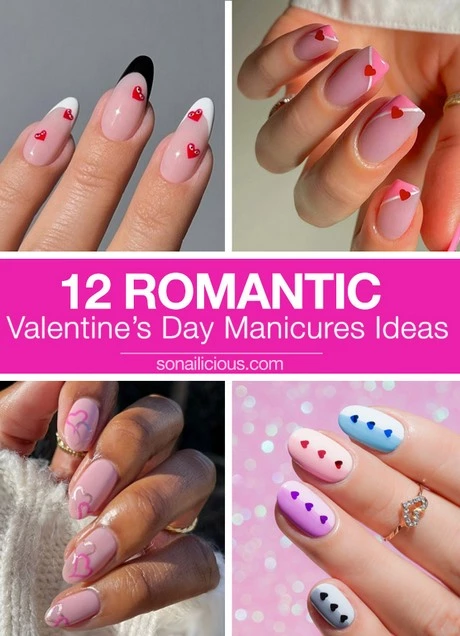 pink-heart-nail-designs-48_7-15 Modele de unghii cu inimă roz