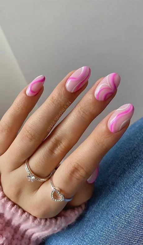 pink-nail-designs-short-09_6-15 Modele de unghii roz scurte