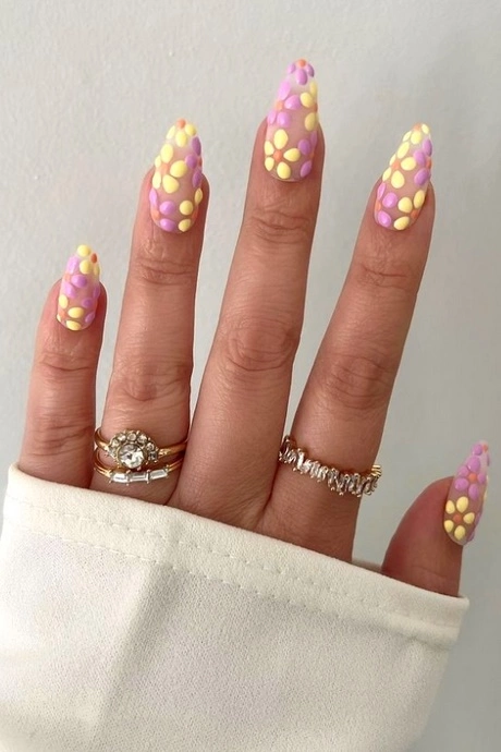 pink-nail-designs-with-flowers-83-2 Modele de unghii roz cu flori