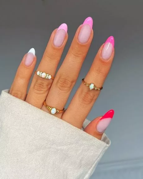 pink-nails-cute-14-1 Unghii roz drăguț