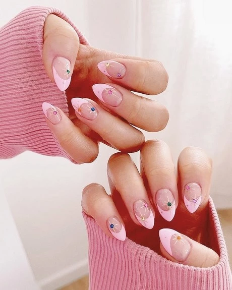 pink-nails-cute-14_15-9 Unghii roz drăguț