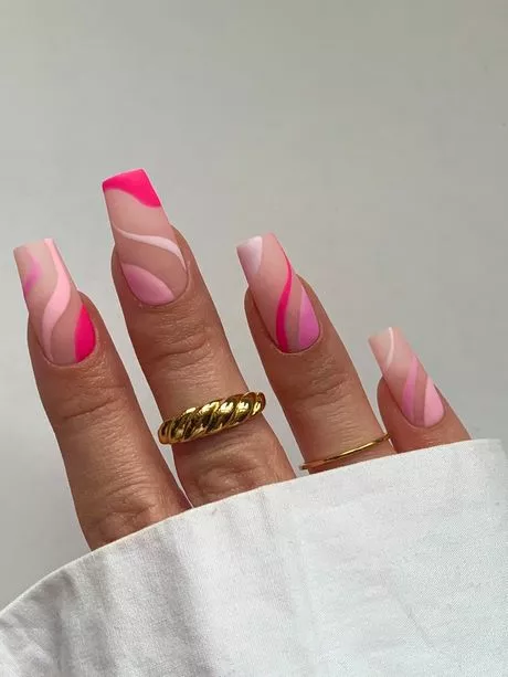 pink-nails-with-swirls-81_12-6 Unghii roz cu vârtejuri