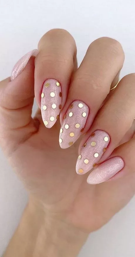 pink-polka-dot-nails-87_4-12 Unghii roz cu buline