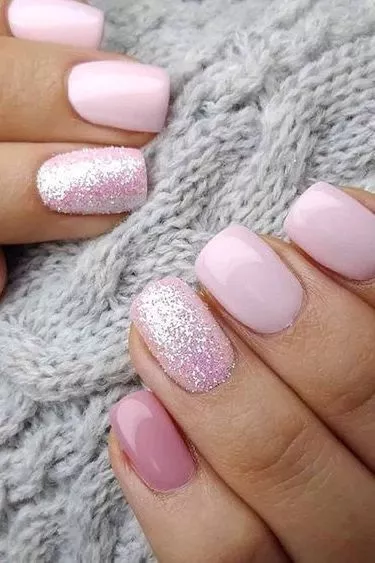 pink-short-acrylic-nail-designs-60-2 Modele de unghii acrilice scurte roz