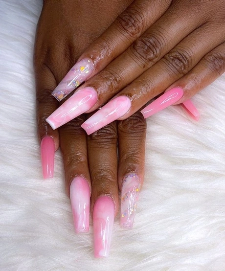 pink-square-nail-designs-49-1 Modele de unghii pătrate roz