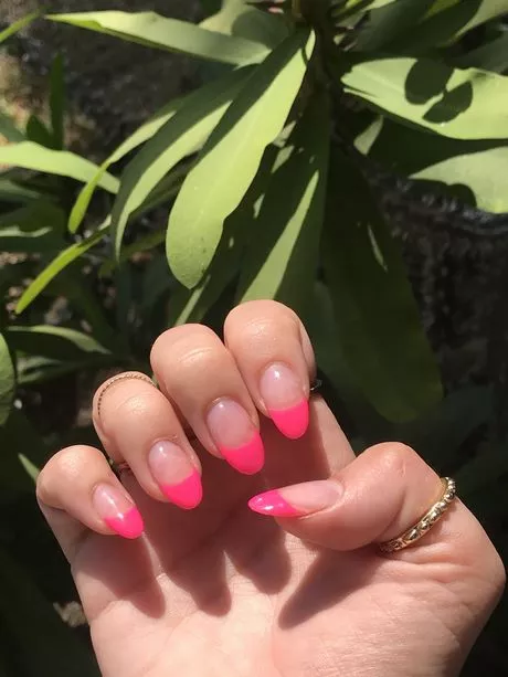 pink-tip-acrylic-nails-55_8-17 Unghii acrilice cu vârf roz