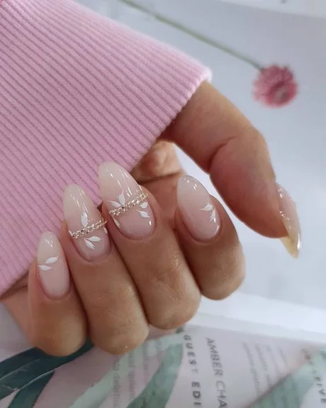 pink-wedding-nails-with-glitter-63_13-6 Unghii de nunta roz cu sclipici
