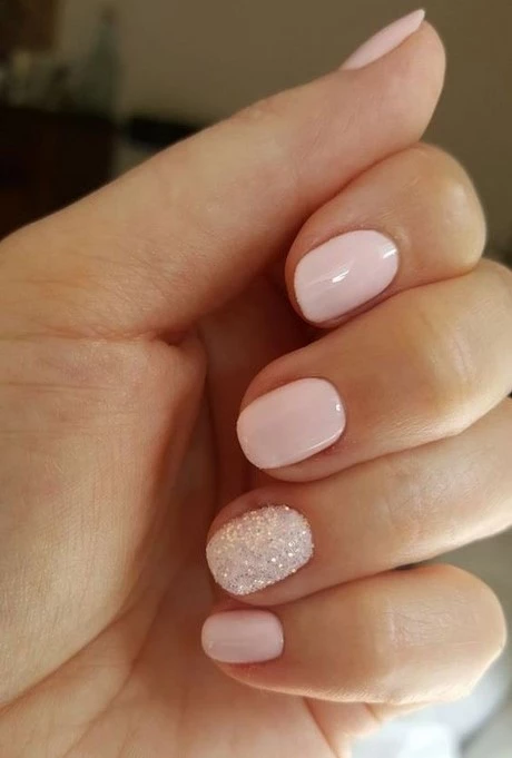 pink-wedding-nails-with-glitter-63_7-17 Unghii de nunta roz cu sclipici