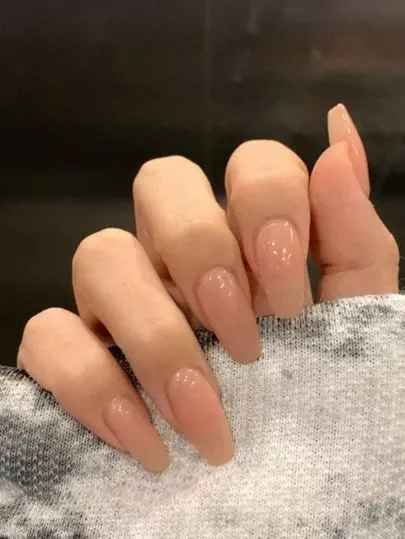 plain-nude-nails-85_5-13 Simplu nud unghiile