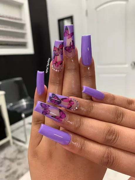 purple-long-nails-63_6-11 Unghii lungi violet