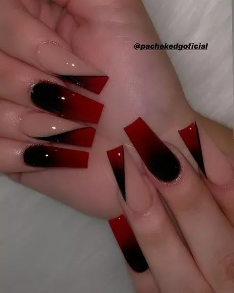 red-and-black-prom-nails-63_13-6 Roșu și negru bal cuie