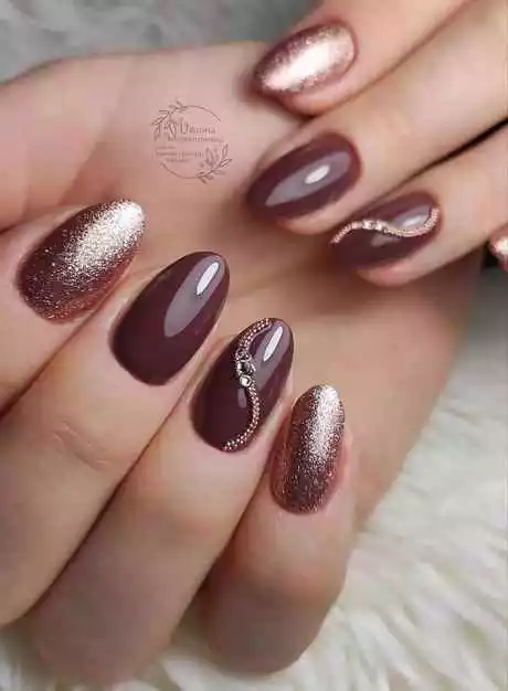 rose-gold-and-white-ombre-nails-10-1 Aur roz și unghii Ombre albe