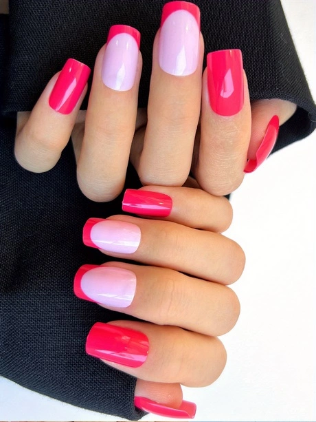short-hot-pink-acrylic-nails-75_3-12 Unghii scurte din acril Roz Aprins