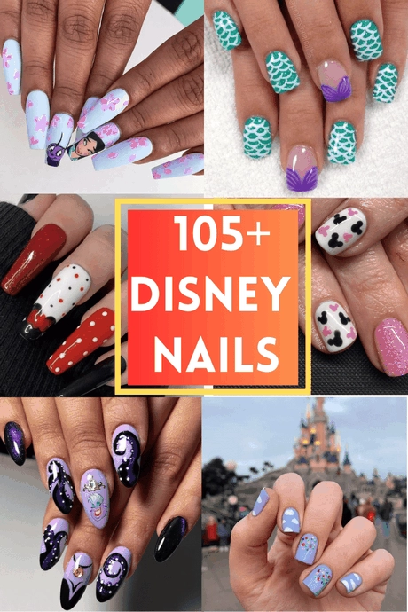 simple-mickey-mouse-nails-12_3-11 Unghii simple mickey mouse