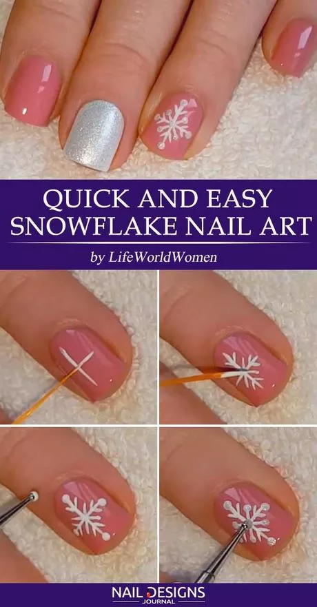 snowflake-nail-tutorial-71-1 Tutorial de unghii cu fulgi de zăpadă