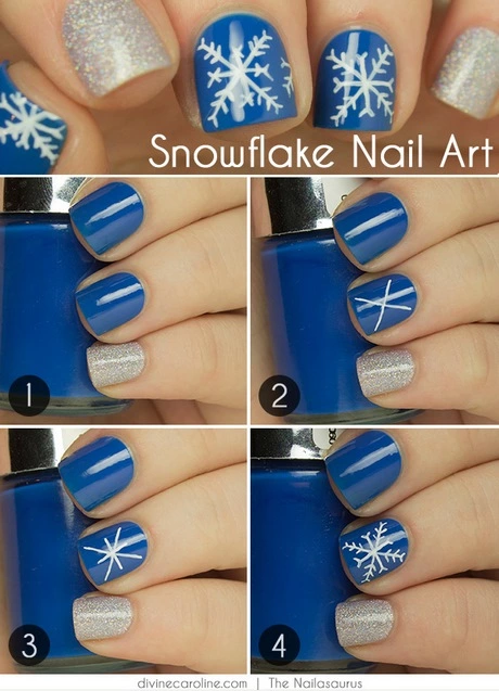 snowflake-nail-tutorial-71-2 Tutorial de unghii cu fulgi de zăpadă