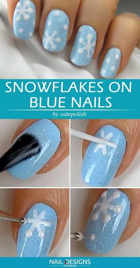 snowflake-nail-tutorial-71_4-10 Tutorial de unghii cu fulgi de zăpadă