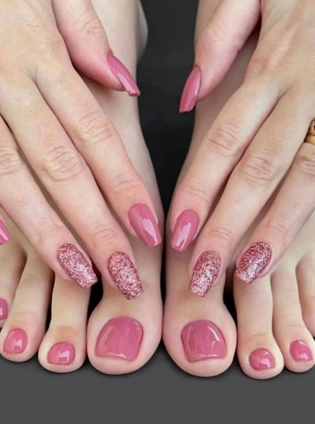 soft-pink-acrylic-nails-74-2 Unghii acrilice roz roz