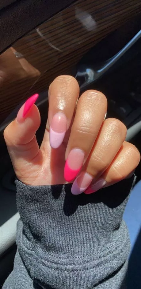 soft-pink-french-tip-nails-10-2 Unghii roz roz roz