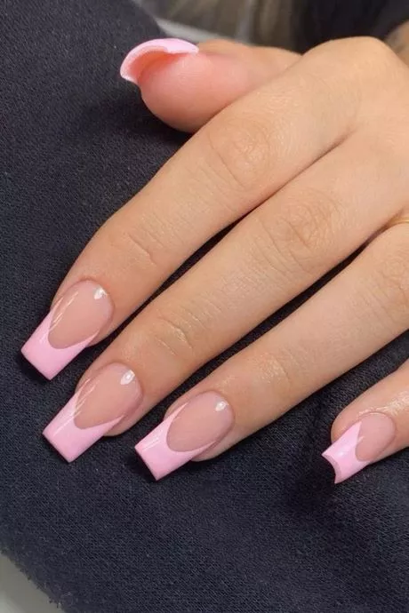 soft-pink-french-tip-nails-10_6-14 Unghii roz roz roz