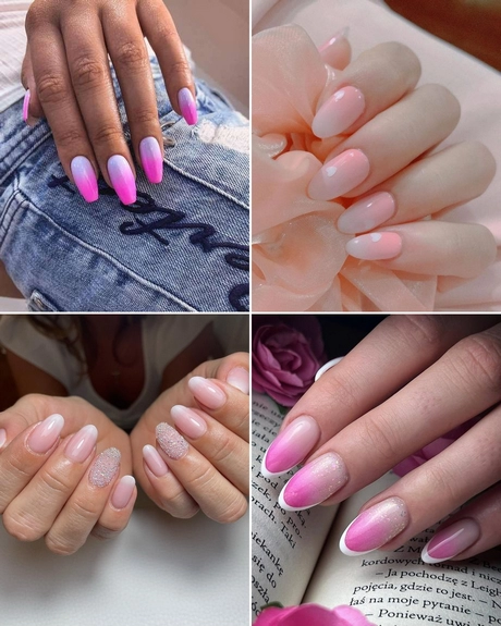 pink-ombre-nails-001 Unghii roz ombre