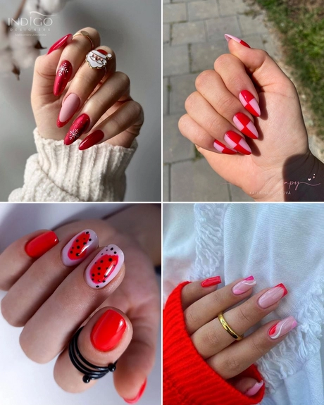 pink-red-nail-designs-001 Modele de unghii roșii roz
