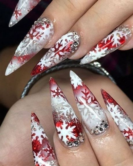 christmas-acrylic-nail-designs-2022-88_6 Modele de unghii acrilice de Crăciun 2022