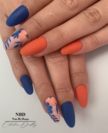 orange-nail-designs-2022-19_2 Modele de unghii portocalii 2022