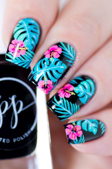 tropical-nail-designs-2022-84_12 Modele de unghii tropicale 2022