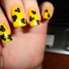 Mickey mouse nail art