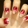 Sânge nail art