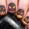 Halloween Nail Art dovleac